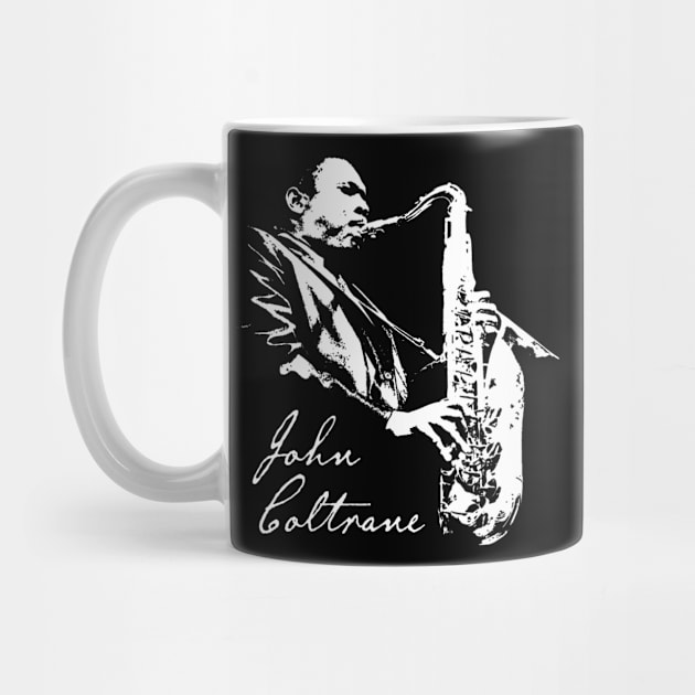 John Coltrane - Vintage Fan Art by C'antTellMeNothing Arts